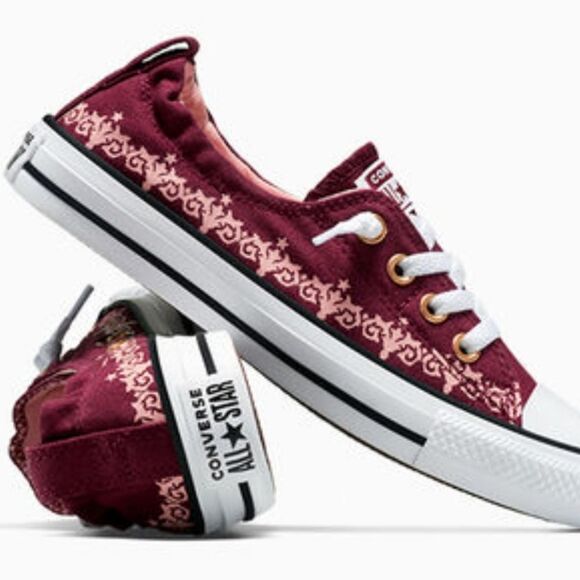 Converse Chuck Taylor All Star Shoreline Slip Garden Noir Low Top Sneakers - Picture 1 of 12